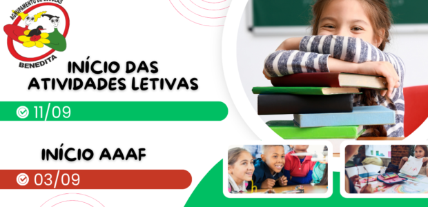 Informações | Início do ano letivo 26/27