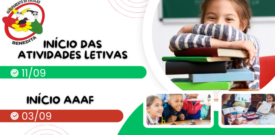 Informações | Início do ano letivo 26/27